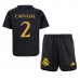 Billige Real Madrid Daniel Carvajal #2 Børnetøj Tredjetrøje til baby 2023-24 Kortærmet (+ korte bukser)